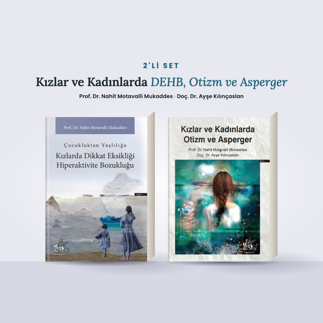 Kızlar ve Kadınlarda DEHB, Otizm ve Asperger Seti